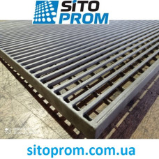 Нержавіюче шпальтове (щілине) сито 20x3/745x530, Решітка